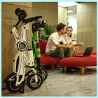 Light Motor Powerd Foldable Electric Scooter For Adults , 20km / H