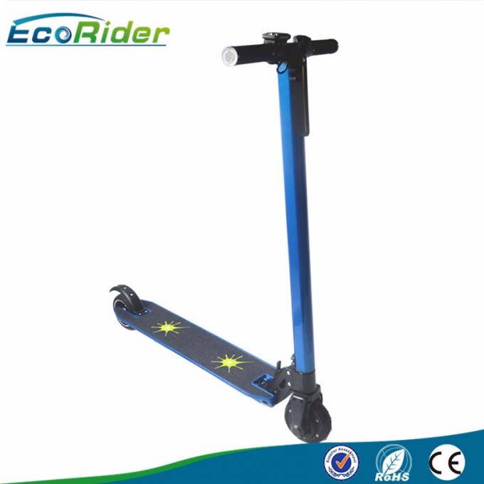 thị trường châu Âu gấp mini e scooter / nhẹ carbon 2 bánh gấp xe điện